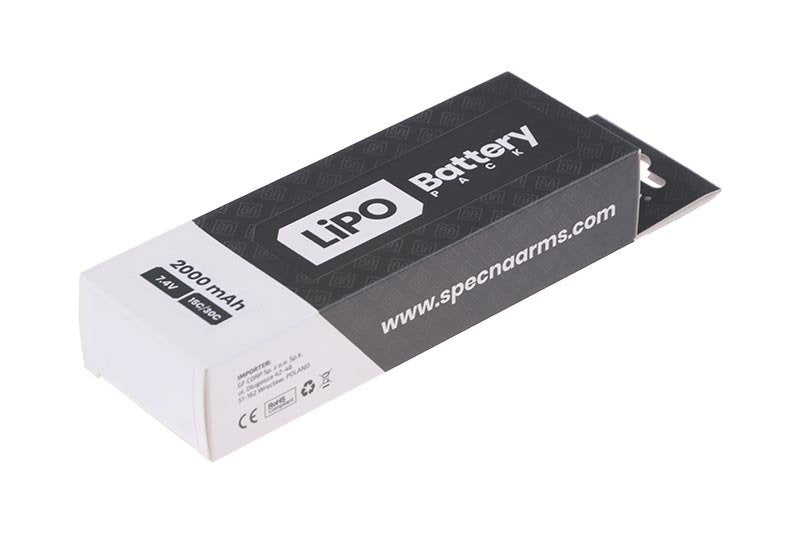 Carica immagine in Galleria Viewer, batteria lipo 7.4v 2000mah 15/30c - configurazione a farfalla 
