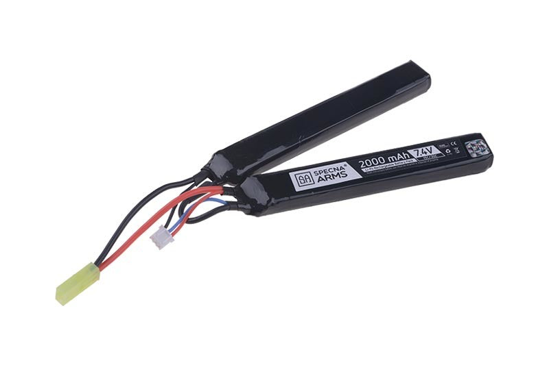 Carica immagine in Galleria Viewer, batteria lipo 7.4v 2000mah 15/30c - configurazione a farfalla 
