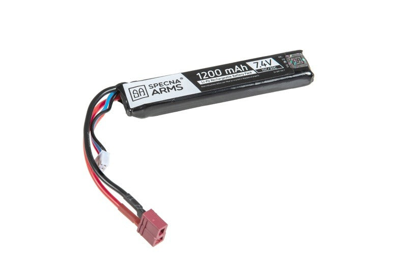 Carica immagine in Galleria Viewer, batteria lipo 7,4v 1200mah 15/30c - t-connect (deans) 

