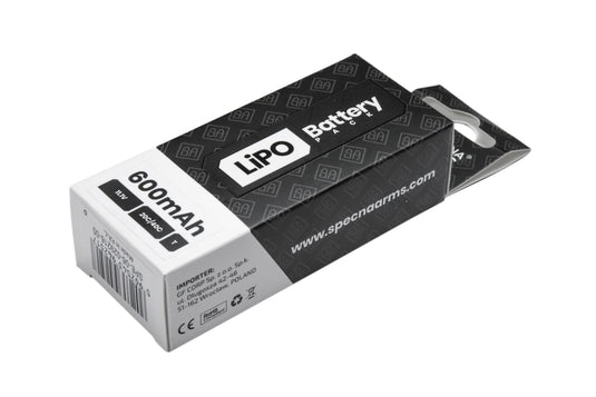 batteria lipo 11,1v 600mah 20/40c per pdw - tamiya mini 