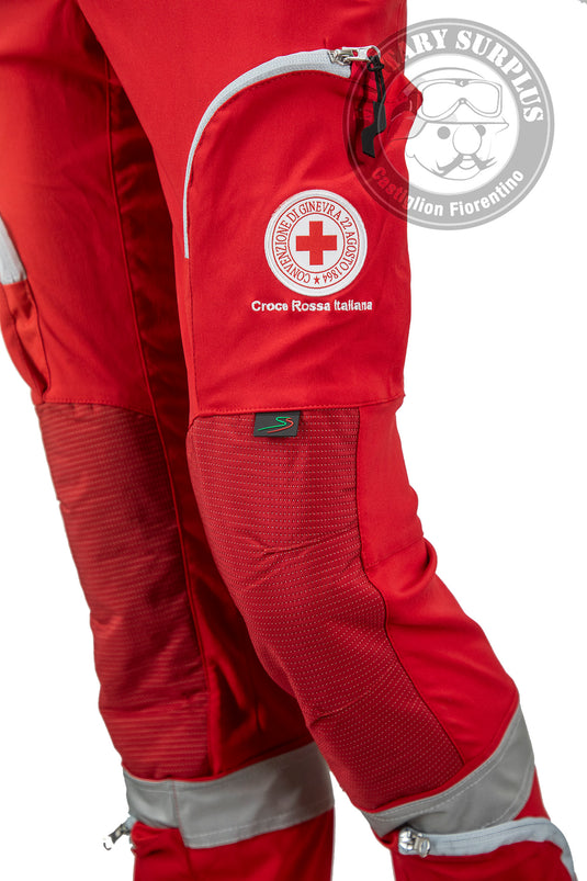 pantaloni operativi da intervento croce rossa italiana protezione biologica 