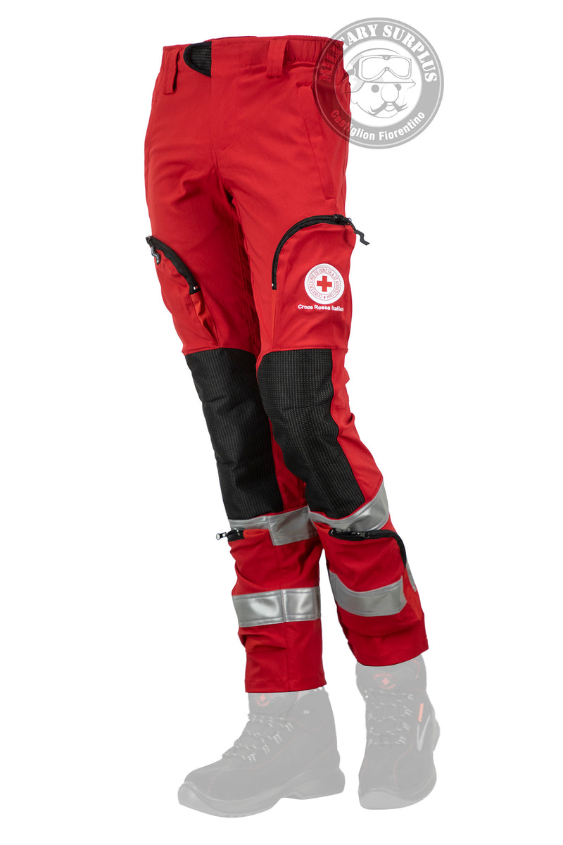 Load image into Gallery viewer, PANTALONI OPERATIVI CROCE ROSSA ITALIANA ELASTICIZZATI AREA 3 

