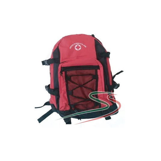 zainetto tecnico cri rosso e nero 