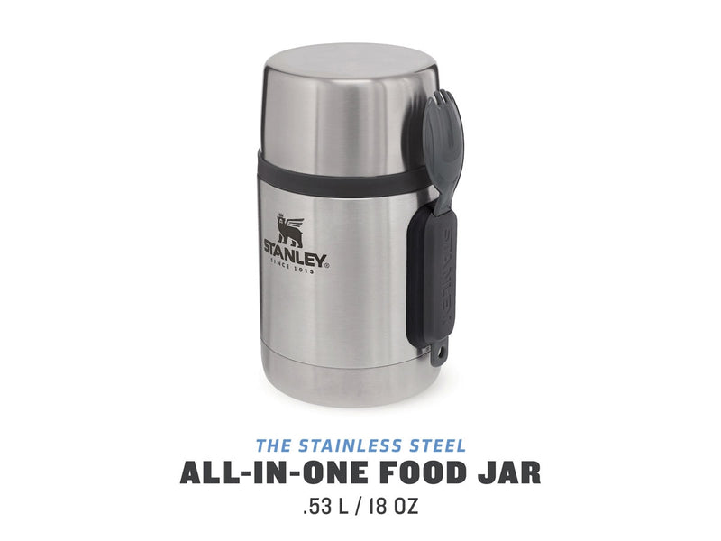Carica immagine in Galleria Viewer, Stanley ADVENTURE STAINLESS STEEL ALL-IN-ONE FOOD JAR 18oz /530ml 
