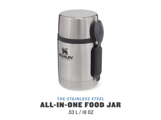 Stanley ADVENTURE STAINLESS STEEL ALL-IN-ONE FOOD JAR 18oz /530ml 