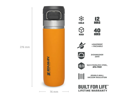 go quick flip water bottle 700 ml STANLEY  Giallo Zafferano 