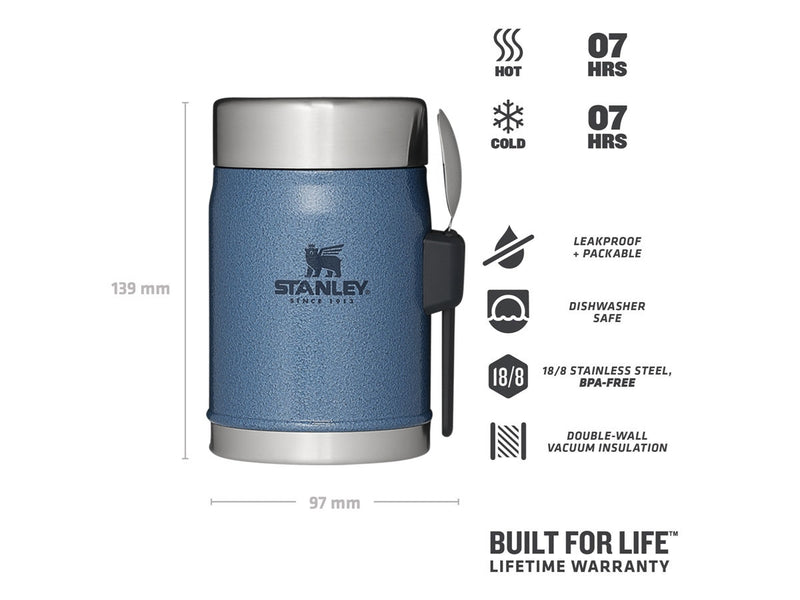 Load image into Gallery viewer, Stanley CLASSIC LEGENDARY FOOD JAR + SPORK 14oz /400ml Hammerton Lake 
