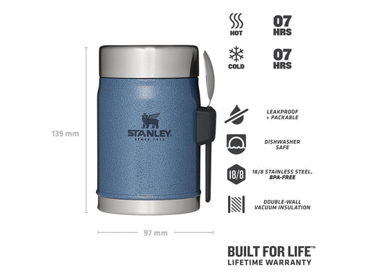 Stanley CLASSIC LEGENDARY FOOD JAR + SPORK 14oz /400ml Hammerton Lake 