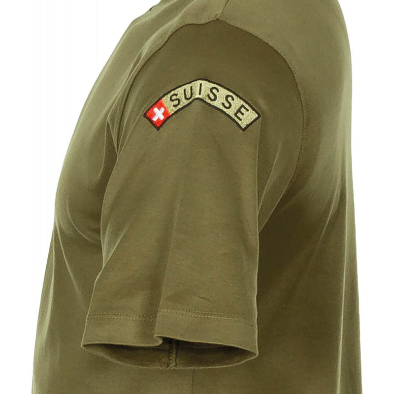 Carica immagine in Galleria Viewer, T-shirt militare svizzera usata 
