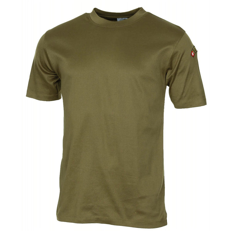 Carica immagine in Galleria Viewer, T-shirt militare svizzera usata 
