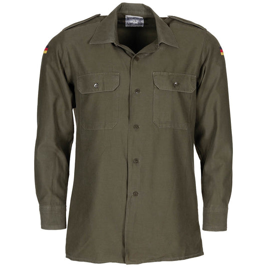 Camicia da combattimento esercito tedesco usata verde 