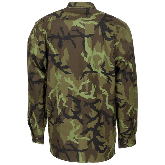 camicia manica lunga camouflage originale nato 