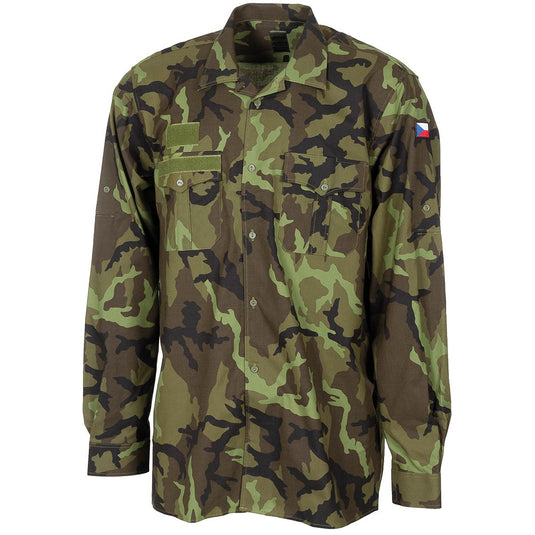 camicia manica lunga camouflage originale nato 