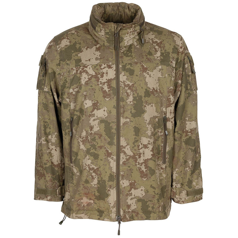Load image into Gallery viewer, Giacca da combattimento in cotone rip stop foderata in pile usata <BR/>Spec Ops NATO camouflage 
