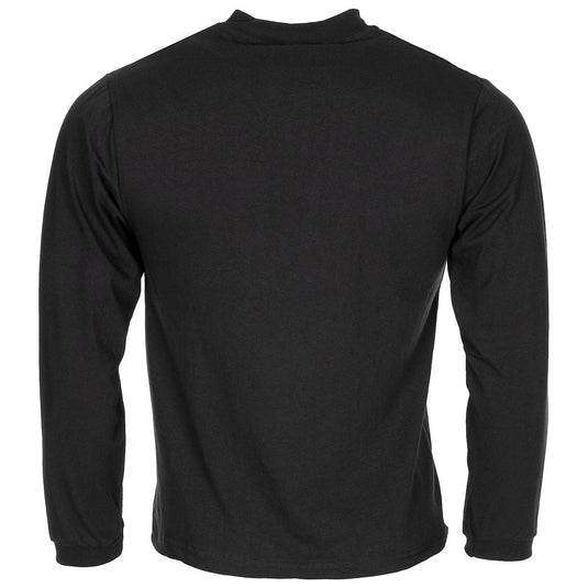 Maglia termica manica lunga girocollo usata NAVY NERO 