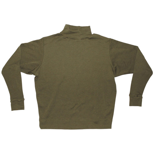 maglia termica dolcevita in polyester  usata gb originale fr afv,  turtleneck 