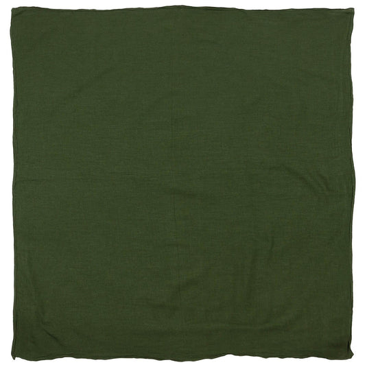 Sciarpa foulard in cotone militare VERDE OLIVA  80x80 