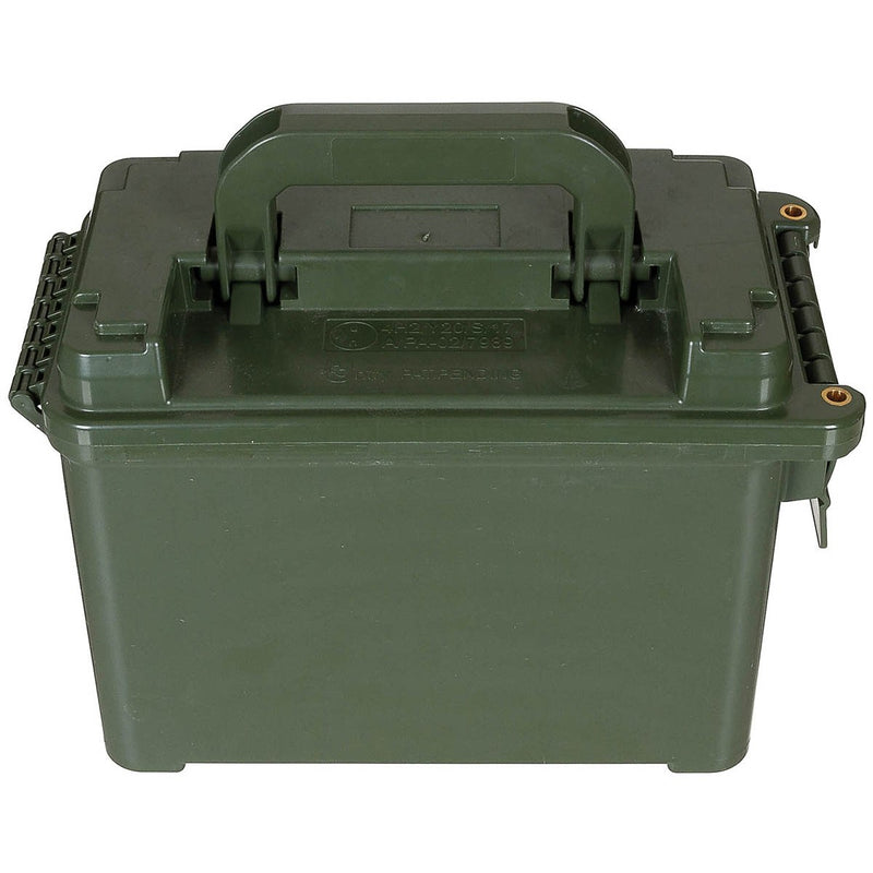 Load image into Gallery viewer, Cassetta portamunizioni usata in polimero esercito svizzero verde oliva 

