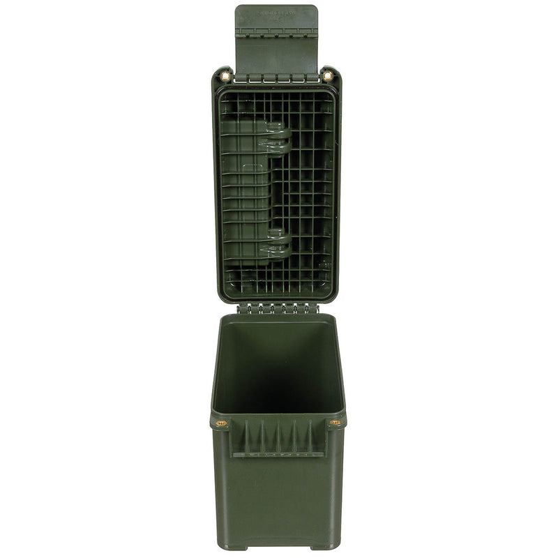 Load image into Gallery viewer, Cassetta portamunizioni usata in polimero esercito svizzero verde oliva 
