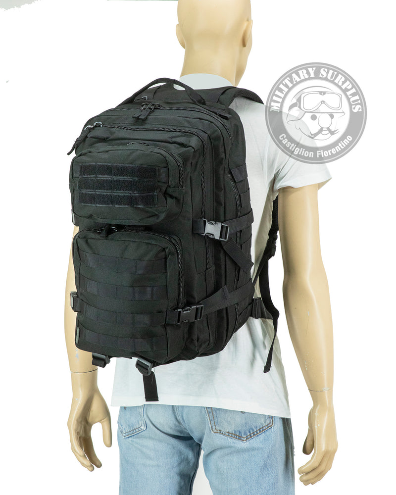 Load image into Gallery viewer, Zaino day-pack MOLLE polizia britannica nero 40 litri 
