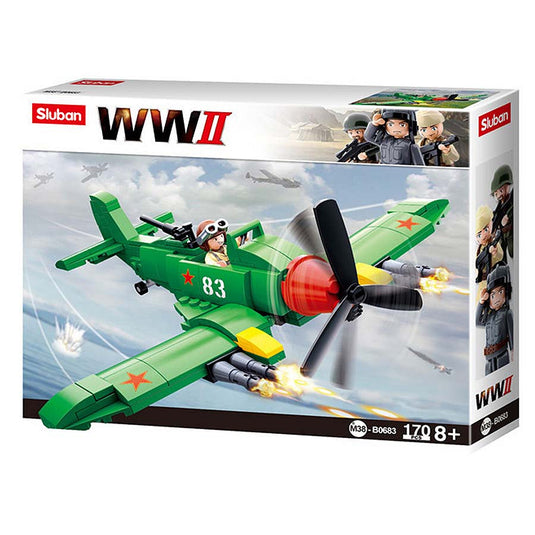Sluban WWII Allied Ground-Attack Aircraft M38-B0683 
