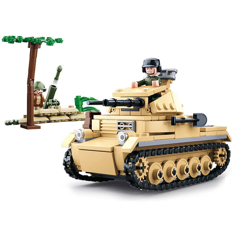 Load image into Gallery viewer, sluban wwii small german tank m38-b0691 #16096 
