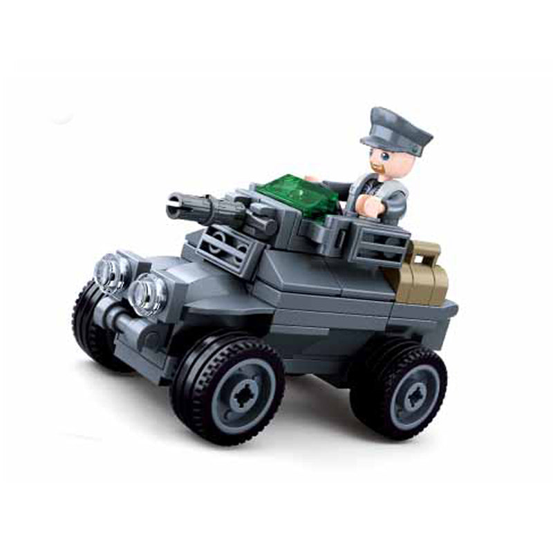 Load image into Gallery viewer, jautoblindo tedesco seconda guerra mondiale sluban m38-b0680c 
