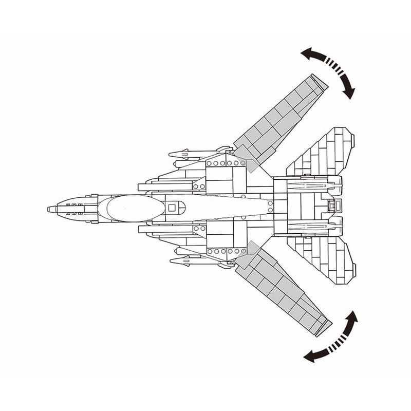 Carica immagine in Galleria Viewer, sluban modern jet fighter m38-b0755 #16145 
