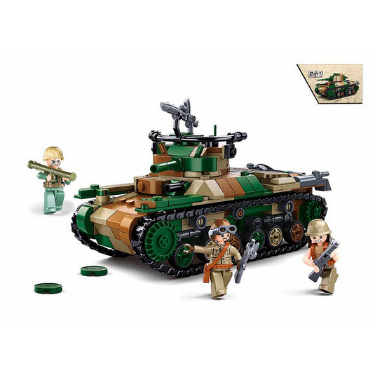 Sluban WWII Type 97 medium tank M38-1107 