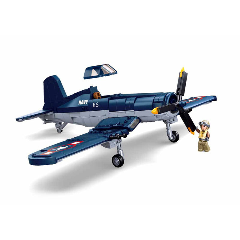 Load image into Gallery viewer, sluban wwii f4u fighter m38-b1109 
