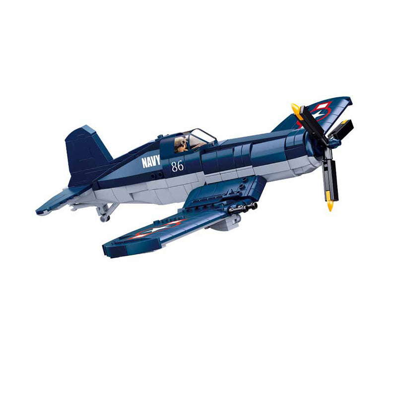 Load image into Gallery viewer, sluban wwii f4u fighter m38-b1109 
