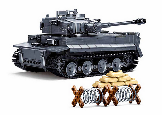 Sluban Army RC German tiger tank M38-B0851 