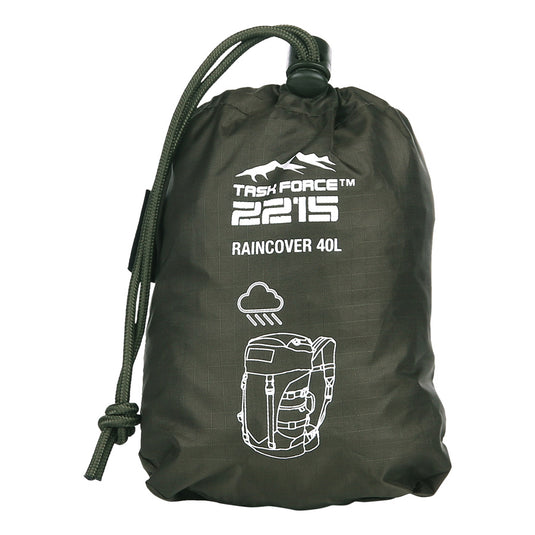 custodia parapioggia raincover per zaino 40 l. 