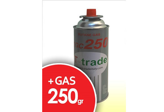 Load image into Gallery viewer, cartuccia gas  per fornello a valigetta con valvola 
