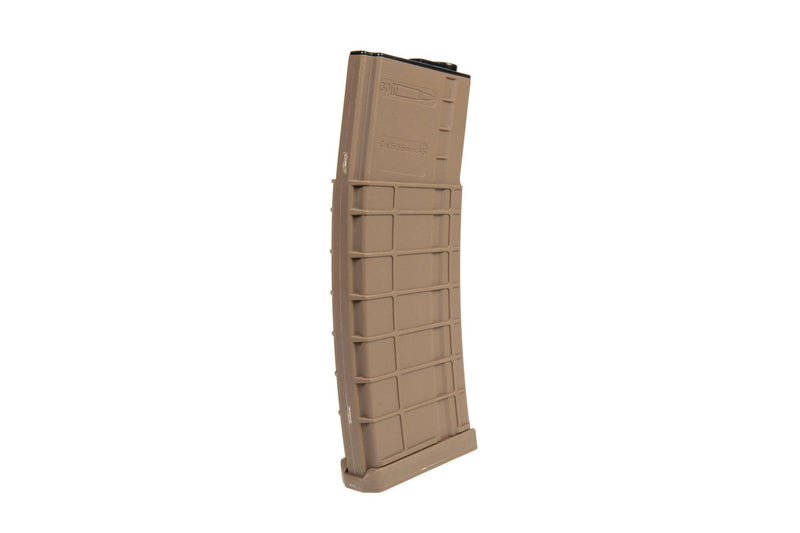 Carica immagine in Galleria Viewer, caricatore long mid cap 200 bb per repliche m4/m16 - tan 
