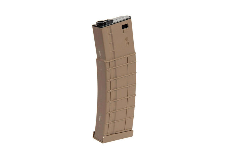 Carica immagine in Galleria Viewer, caricatore long mid cap 200 bb per repliche m4/m16 - tan 
