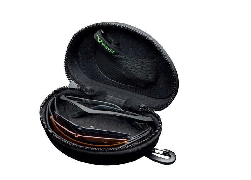 Carica immagine in Galleria Viewer, kit montatura + 3 lenti clear/smoke/orange mod.548m nero in policarbonato as/af 
