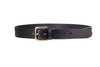 VEGA cintura in pelle h.4 cm colore nero