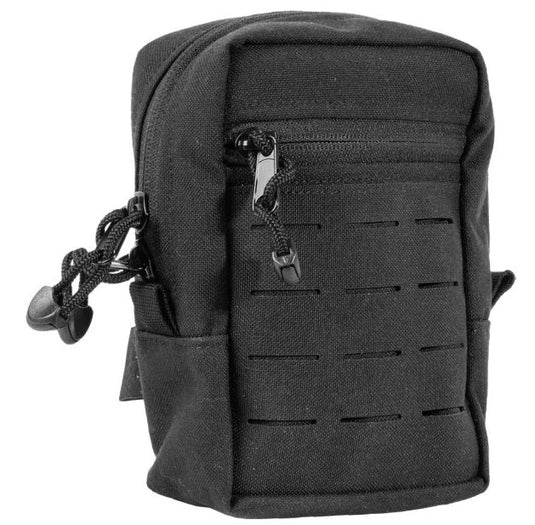 Tasca multiuso in nylon per sistema MOLLE Nero 