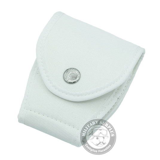 porta manette chiuso in cordura BIANCO 