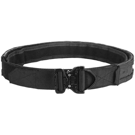 Tactical MOLLE  belt cintura tattica fibbia COBRA con passanti molle NERO 
