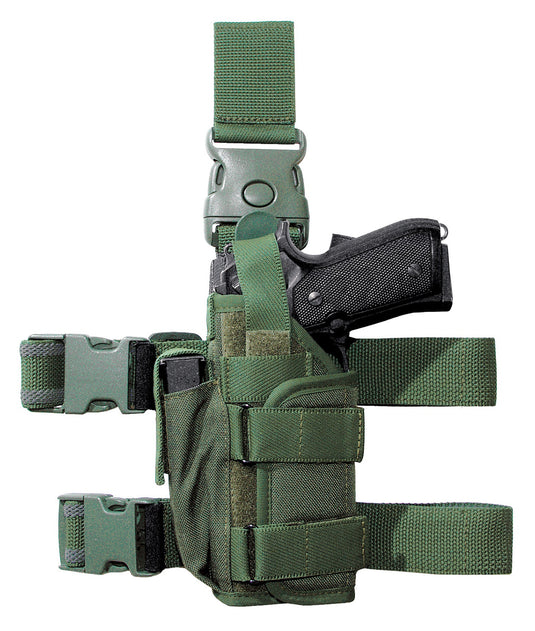 fondina MANCINA cosciale tattica per armi con torcia tattica/laser VEGA HOLSTER 