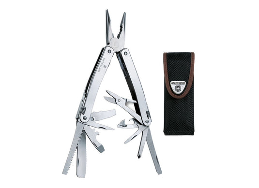 Victorinox - pinza multiuso SwissTool Spirit con fodero in cordura 