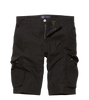 VINTAGE INDUSTRIES Bermuda cargo in cotone Nero
