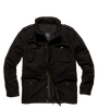 VINTAGE INDUSTRIES capper parka jacket men style m65 nero stone washed