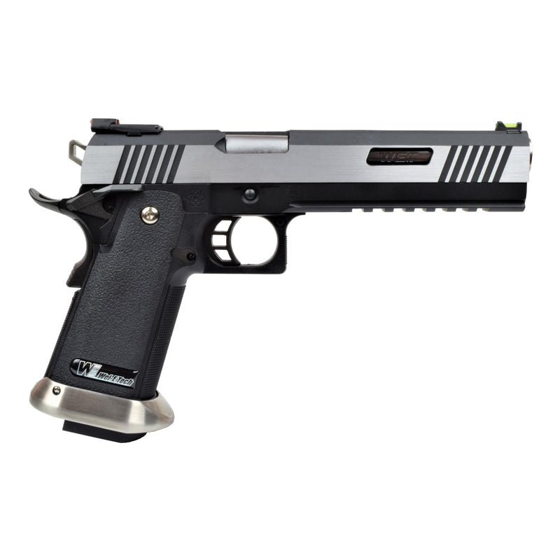 Carica immagine in Galleria Viewer, WE PISTOLA A GAS HI-CAPA 6.0 I-REX B SILVER / SILVER BARREL 
