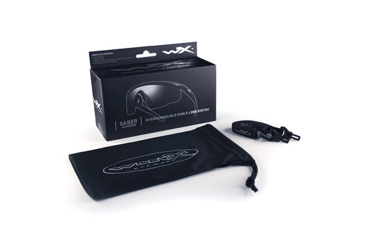 WILEY X SABER ADANCED KIT  CON 2 LENTI ( Smoke/Clear) 
