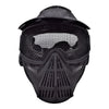 WOSPORT black wire mesh mask (c007b)