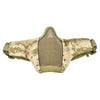 WOSPORT WOSPORT MASCHERA CON GRIGLIA IN METALLO AOR1