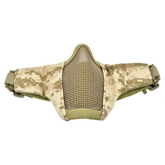 WOSPORT MASCHERA CON GRIGLIA IN METALLO AOR1<BR/> 